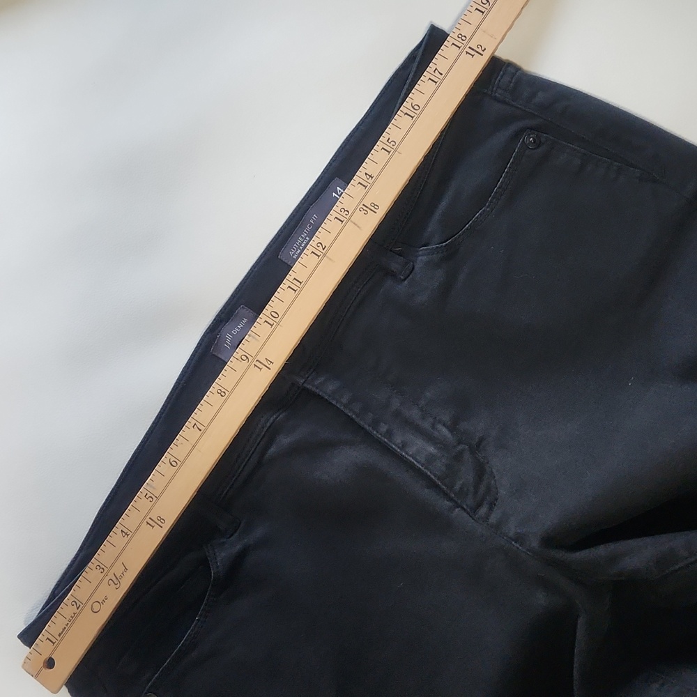 J. Jill Denim Authentic Fit Slim Ankle Black Jeans - Picture 9 of 16